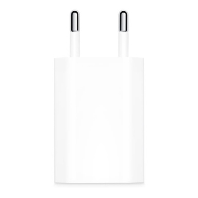 Зарядное устройство Power Adapter для iPod и iPhone 5 Вт (MD813ZM), белый