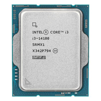 Процессор Intel Core i3-14100, 3,50 ГГц (Turbo 4,70 ГГц), LGA1700, OEM (CM8071505092206)