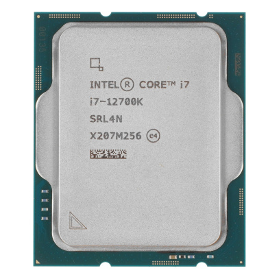 Процессор Intell Core i7-12700K, 3.6 ГГц (Turbo 5,00 ГГц), LGA1700, OEM (CM8071504553828SRL4N)