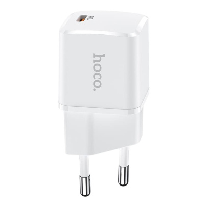 Скоростное зарядное устройство hoco. Starter Type-C 20W (N10) Белый