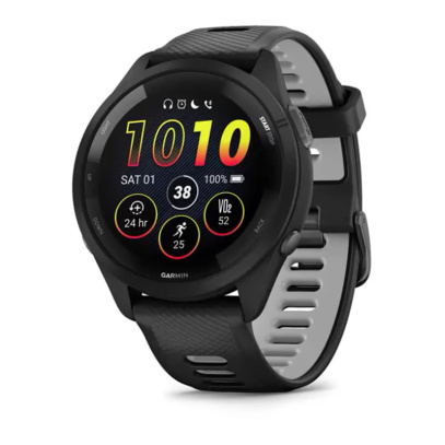 Часы Garmin FORERUNNER 265 Black, черный