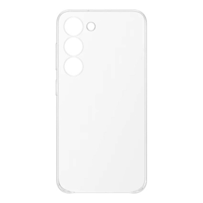 Чехол Silicone Cover для Samsung Galaxy S23 Прозрачный