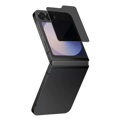 Защитное стекло для Samsung Galaxy Z Flip6 UNIQ OPTIX Privacy прозрачный