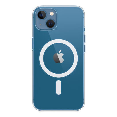 Чехол Clear Case MagSafe для iPhone 13 Прозрачный