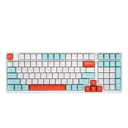 Клавиатура A4Tech Bloody FS300 Fstyler, USB for gamer LED Panda Snorklening Механическая Белый