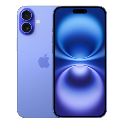 Apple iPhone 16 Plus 128Gb Dual SIM Ultramarine, ультрамарин