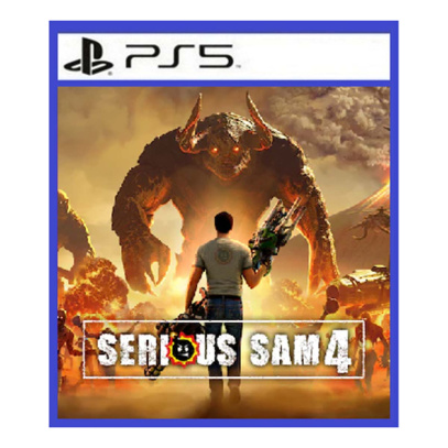 Цифровая версия игры Serious Sam 4 для Sony PlayStation 5, русские субтитры