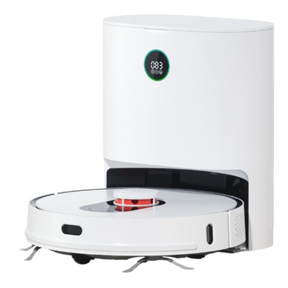 Робот-пылесос Xiaomi Roidmi EVE Plus, Robot Vacuum and Mop Cleaner with Cleaning Base Белый