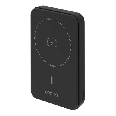 Внешний АКБ Deppa NRG MageSafe 10000mAh (33667) Черный
