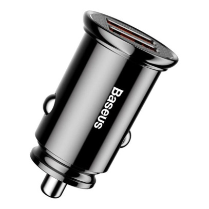 Автомобильное зарядное устройство Baseus BS-C16Q1-X 2xUSB, 5A, 30 Вт (CCALL-YD01) Черный