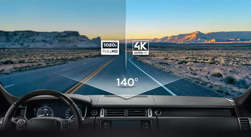 Съемка с видеорегистратора Xiaomi 70Mai Dash Cam 4K A800S Видеосъемка с видеорегистратора Xiaomi 70Mai Dash Cam 4K A800S