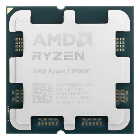 Процессор AMD Ryzen 7 9700X, 3.80 ГГц (Turbo 5,50 ГГц), AM5, OEM (100-000001404)