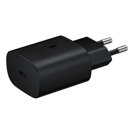 Зарядное устройство Samsung Fast Chargerr 25 Вт (EP-TA800), черный