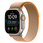 Apple Watch Ultra 4, 49 мм корпус из титана цвета «Natural», ремешок Trail Loop цвета «Sand» размера M/L
