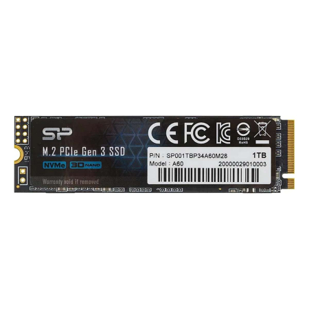 SSD накопитель Silicon Power M-Series 1Tb M.2 2280 (PCIe x4, NVMe)