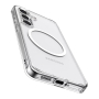 Чехол для Samsung Galaxy S24/S25 Clear Case MagSafe Прозрачный