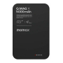Внешний аккумулятор MOMAX Q.Mag Ultra Slim (5000mAh) Magnetic Wireless Battery Pack Чёрный