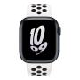 Apple Watch Nike Series 8, 41 мм корпус из алюминия цвета «Midnight», ремешок Nike Sport Band размера S/M цвета «Summit White/Black»