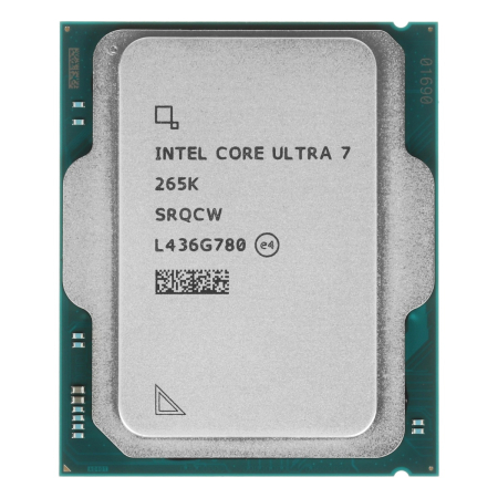 Процессор Intel Core Ultra 7 265K, 3.90 ГГц (Turbo 5,50 ГГц), LGA 1851, OEM (AT8076806412)