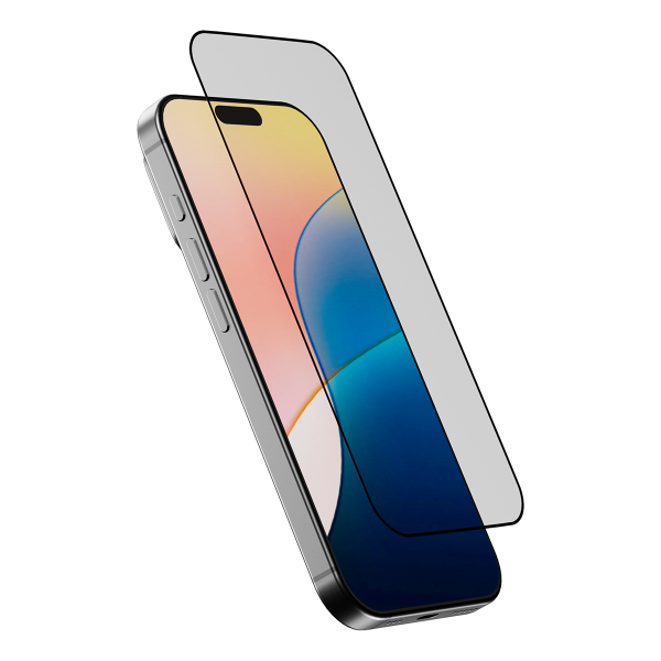Защитное стекло для iPhone 17 Pro Max uBear Extreme Privacy Nano Shield Алюмосиликатное