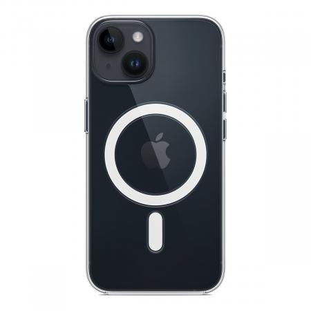 Чехол Clear Case MagSafe для iPhone 14 Прозрачный