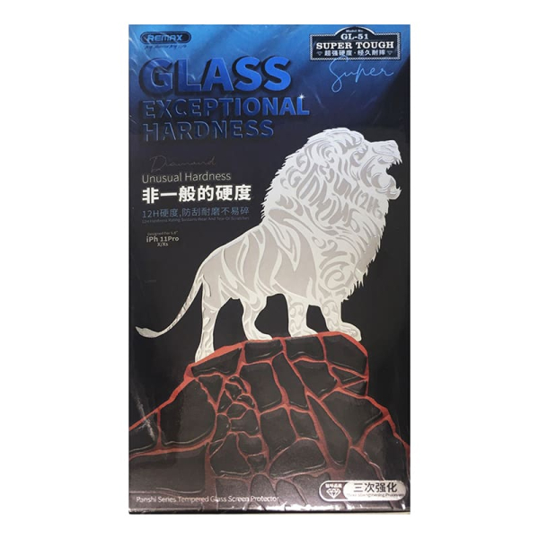 Защитное стекло для Apple iPhone 11 Pro/X/XS REMAX Glass Exceptional Hardness Super Touch (GL-51) Черный