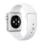 Силиконовый ремешок для Apple Watch 42/44 мм White, белый