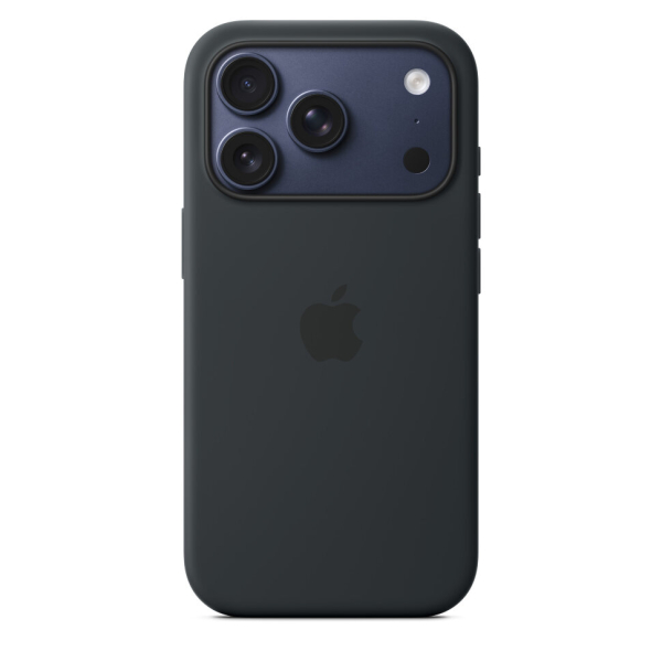 Чехол для Apple iPhone 17 Pro Max Silicone Case Black, чёрный