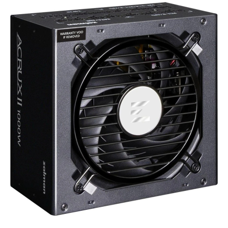 Блок питания Zalman (ZM1000-ARX2) Platinum, 1000 Вт Чёрный