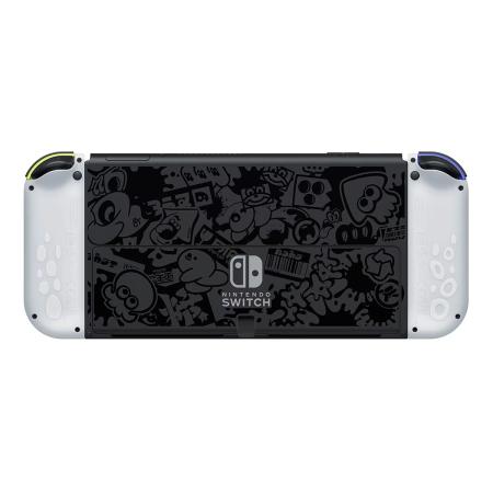 Игровая консоль Nintendo Switch OLED 64Gb Splatoon 3 Edition, зеленый/фиолетовый