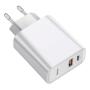 Зарядное устройство USB Type-C с кабелем Baseus Quick Charge 30 Вт Speed Series разъем USB Type-C (TZCAFS-A02), белый