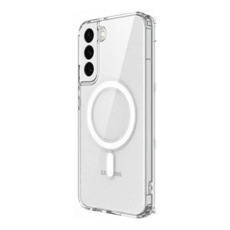 Чехол Keephone X-Crystal с MagSafe для Samsung Galaxy S23, прозрачный