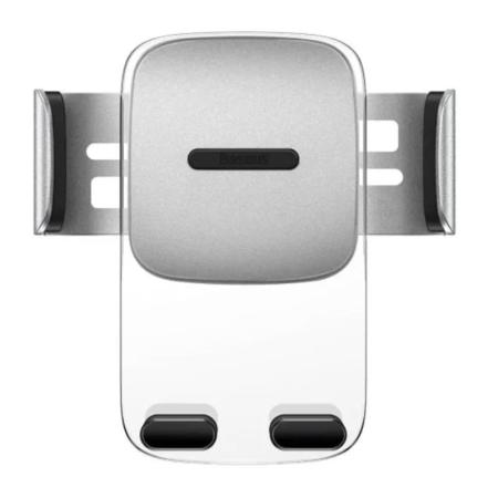 Автомобильный держатель Baseus Easy Control Clamp Car Mount Holder (Standard) For Air Outlets Silver (SUYK010112) Серебристый