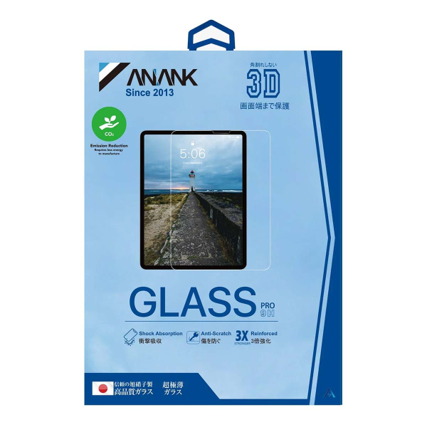 Защитное стекло для iPad Air 11" (2024) Anank curved clear glass