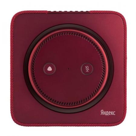 Умная колонка Яндекс.Станция Макс (с Алисой, с Zigbee) Красный