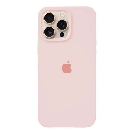 Чехол Silicone Case для Apple iPhone 16 Pro Max Light Pink, светло-розовый