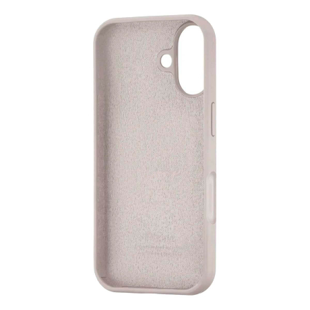 Чехол для Apple iPhone 17 Silicone Case Stone, бежевый