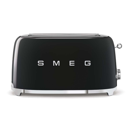 Тостер на 4 ломтика SMEG 50s style (TSF02BLEU) Черный