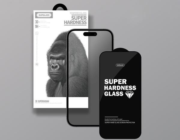 Защитное стекло для iPhone 15 Pro SUPGLASS SUPER HARDNESS (XC-11)