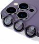 Защитное стекло для камеры iPhone 15/15 Plus SUPGLASS Anti Glare Camera lens glass (XC-31) Black
