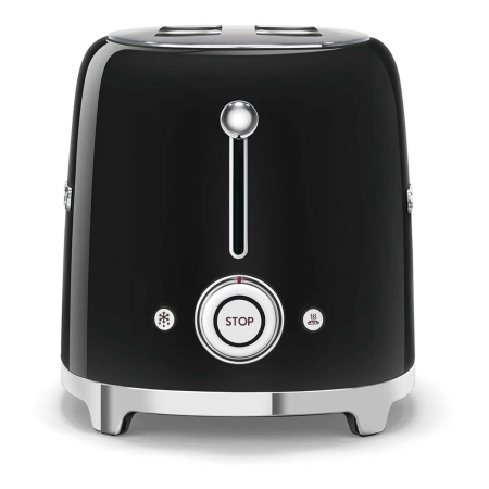 Тостер на 2 ломтика SMEG 50s style (TSF01BLEU) Черный