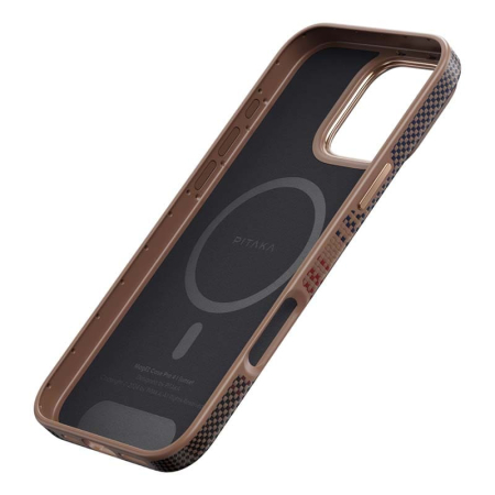 Чехол для iPhone 16 Pro Max Pitaka Противоударный Military-Grade Protective Case (KI1601PPSUM)
