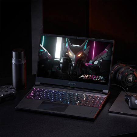 Ноутбук GIGABYTE Aorus 15X ASF Core i9 13980HX/16Gb/1Tb SSD/NV RTX4070 8Gb/15.6" QHD/DOS Black, черный