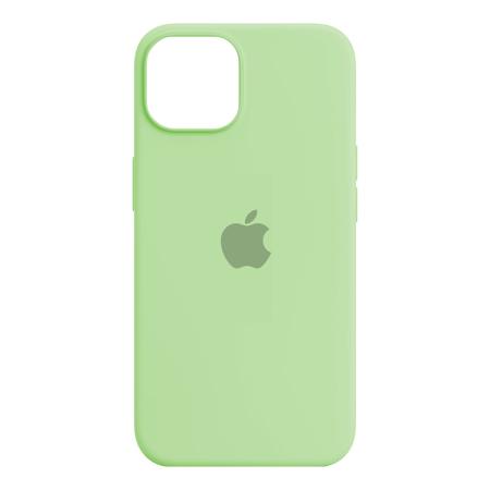 Чехол Silicone Case для Apple iPhone 14 Светло-зеленый