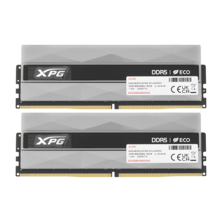 Оперативная память ADATA AX5U6000C3016G DCLANRSG DDR5 32GB 6000MHz CL30 UDIMM 2x16GB RGB