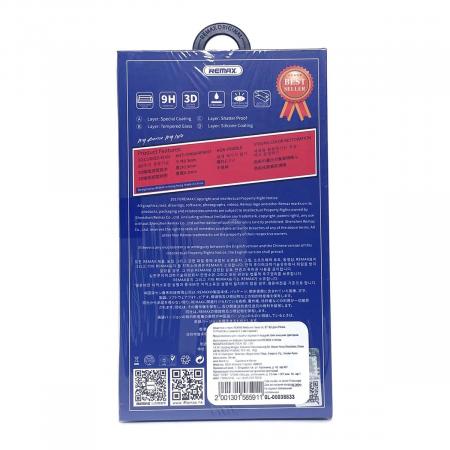 Защитное стекло для Apple iPhone 11 Pro/X/XS REMAX 3D (GL-27) Черный