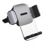 Автомобильный держатель Baseus Easy Control Clamp Car Mount Holder (Standard) For Air Outlets Silver (SUYK000112) Серебристый
