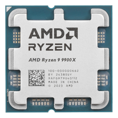 Процессор AMD Ryzen 9 9900X, 4,40 ГГц (Turbo 5,60 ГГц), AM5, OEM (100-000000662)