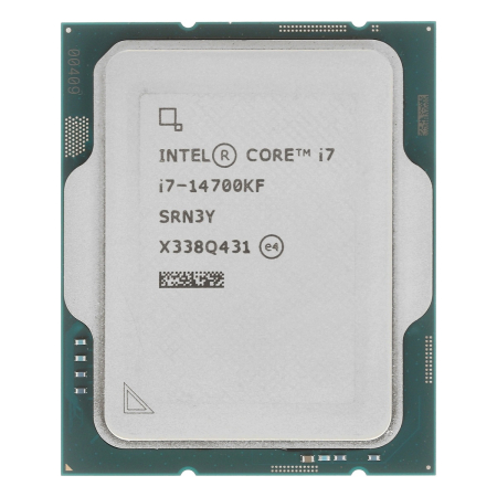 Процессор Intel Core i7-14700KF, 3.4 ГГц (Turbo 5,60 ГГц), LGA1700, OEM (CM8071504820722)
