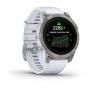 Часы Garmin EPIX PRO GEN 2 47 мм Sapphire Titanium whitestone, белый
